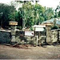 Construction of the new centre