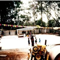 Construction of the new centre